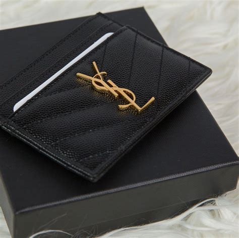 card wallet ysl